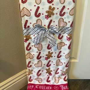 Juicy Couture Christmas blanket